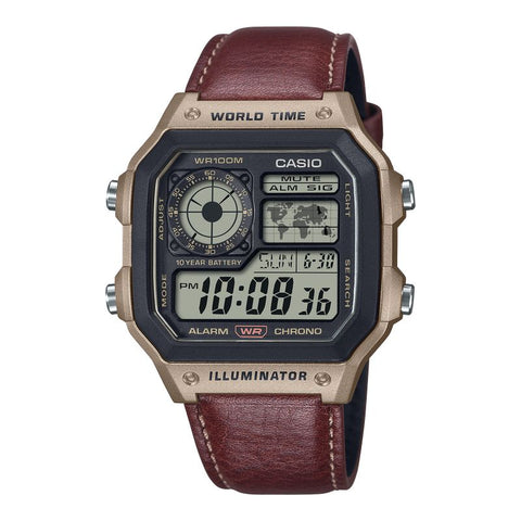 The Watch Boutique CASIO STANDARD MENS 100M - AE-1200WHL-5AVDF