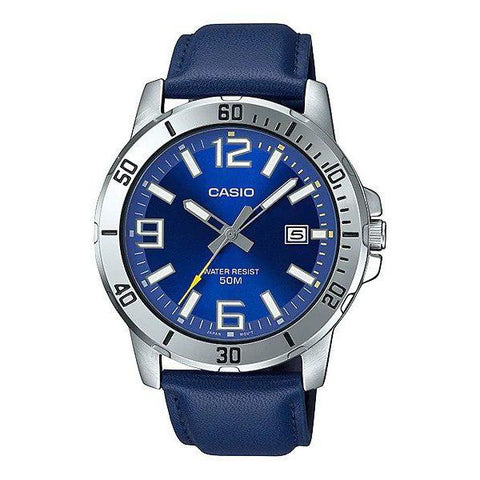 The Watch Boutique CASIO STANDARD MENS 50M - MTP-VD01L-2BVUDF