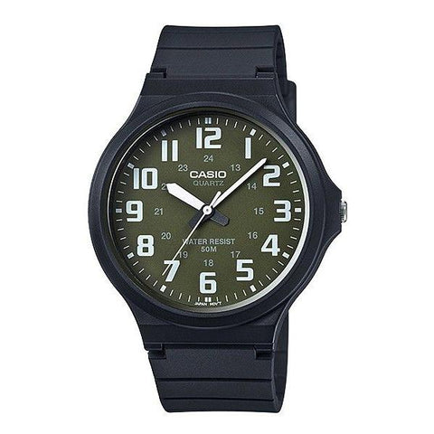 The Watch Boutique CASIO STANDARD MENS 50M - MW-240-3BVDF