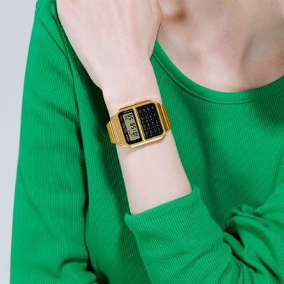 The Watch Boutique CASIO VINTAGE WOMENS WR - CA-500WEG-1ADF