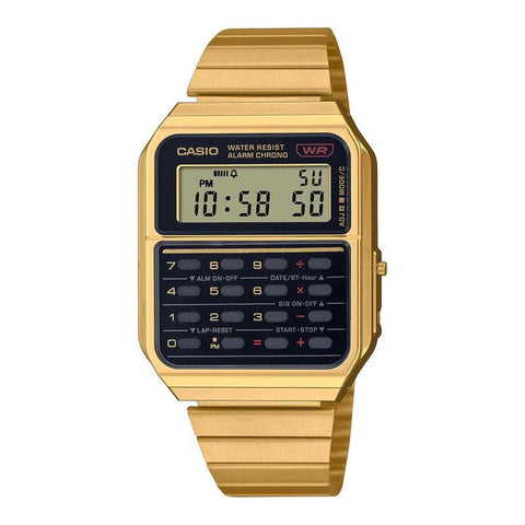 The Watch Boutique CASIO VINTAGE WOMENS WR - CA-500WEG-1ADF