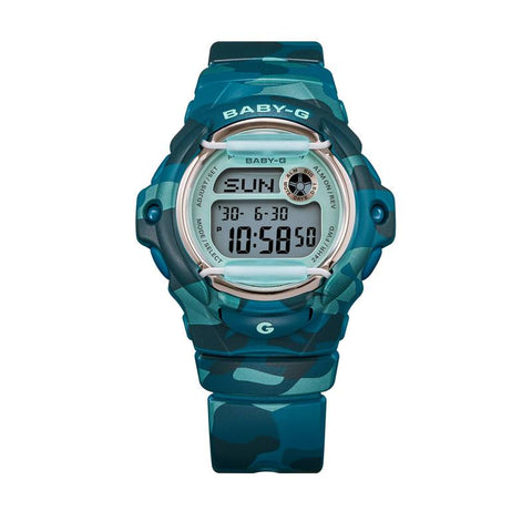 The Watch Boutique Casio BABY-G Camouflage Digital Watch - BG-169CM-2DR