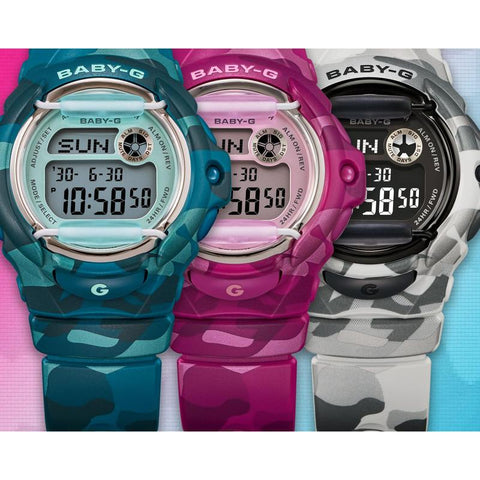 The Watch Boutique Casio BABY-G Camouflage Digital Watch - BG-169CM-2DR
