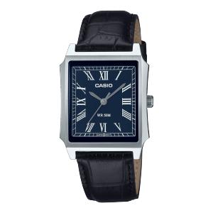 The Watch Boutique Casio Classic Blue Dial Rectangular Watch - MTP-B190L-2BVDF