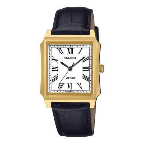 The Watch Boutique Casio Classic Gold Tone Analog Watch - MTP-B190GL-7BVDF