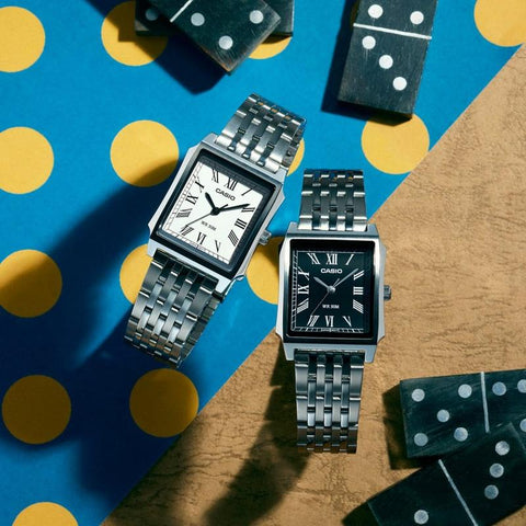 The Watch Boutique Casio Classic Stainless Steel Watch - MTP-B190D-1BVDF