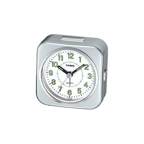 The Watch Boutique Casio Compact Analog Alarm Clock TQ-143S-8DF