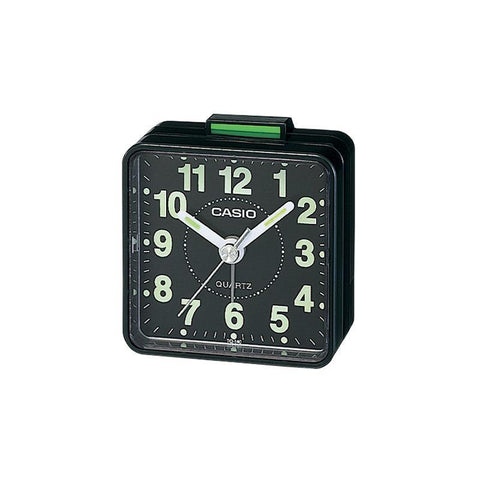The Watch Boutique Casio Compact Analog Travel Alarm Clock TQ-140-1DF