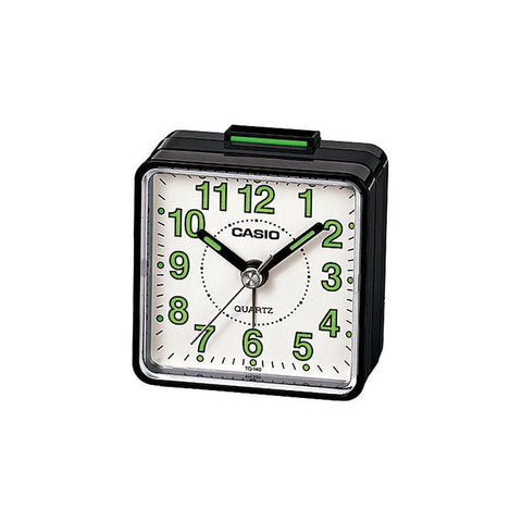 The Watch Boutique Casio Compact Traveler's Alarm Clock TQ-140-1B