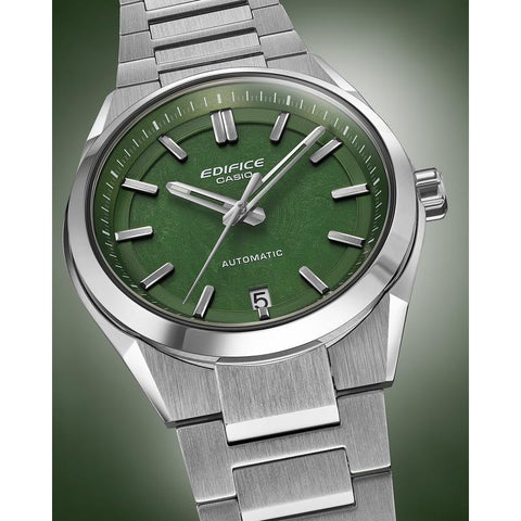 The Watch Boutique Casio Edifice Automatic Green Dial Watch – EFK-100D-3ADR