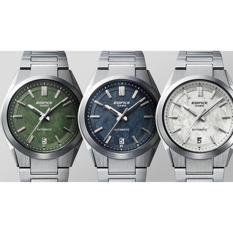 The Watch Boutique Casio Edifice Automatic Green Dial Watch – EFK-100D-3ADR