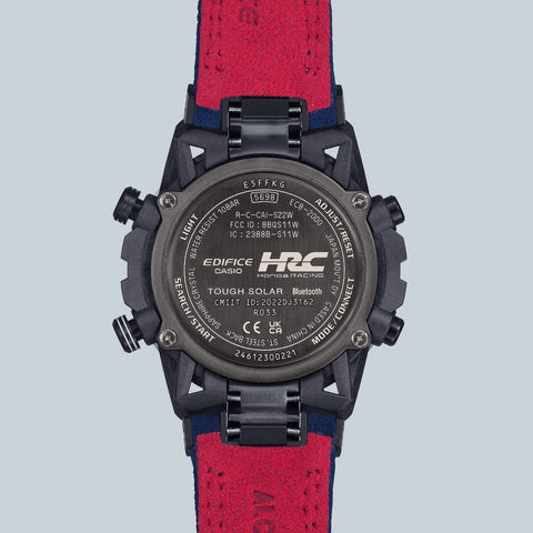 The Watch Boutique Casio Edifice HRC Collaboration Tough Solar Bluetooth Racing Chronograph Watch