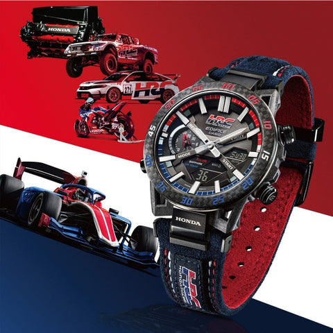 The Watch Boutique Casio Edifice HRC Collaboration Tough Solar Bluetooth Racing Chronograph Watch