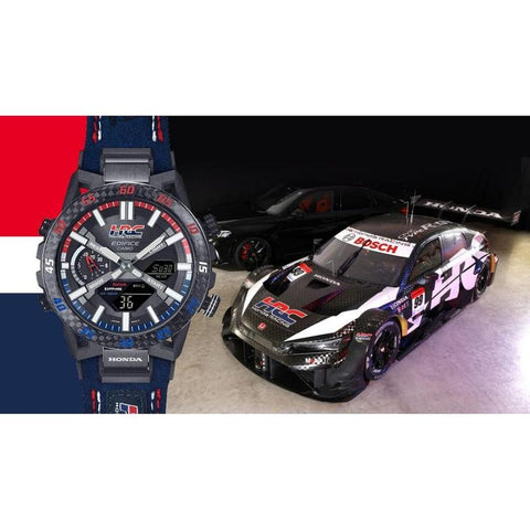 The Watch Boutique Casio Edifice HRC Collaboration Tough Solar Bluetooth Racing Chronograph Watch