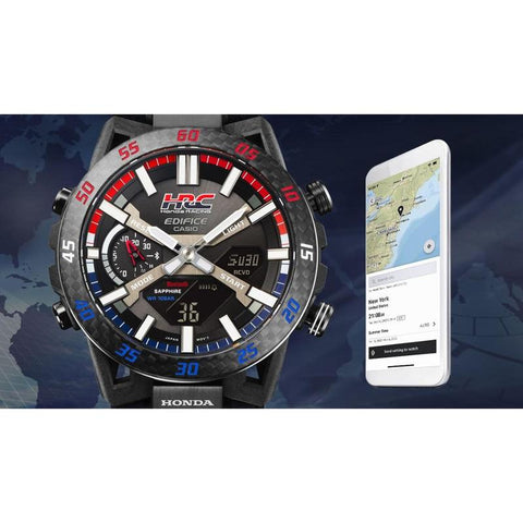 The Watch Boutique Casio Edifice HRC Collaboration Tough Solar Bluetooth Racing Chronograph Watch