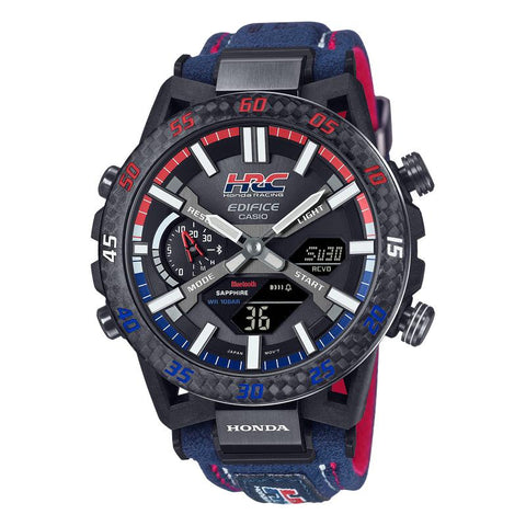 The Watch Boutique Casio Edifice HRC Collaboration Tough Solar Bluetooth Racing Chronograph Watch