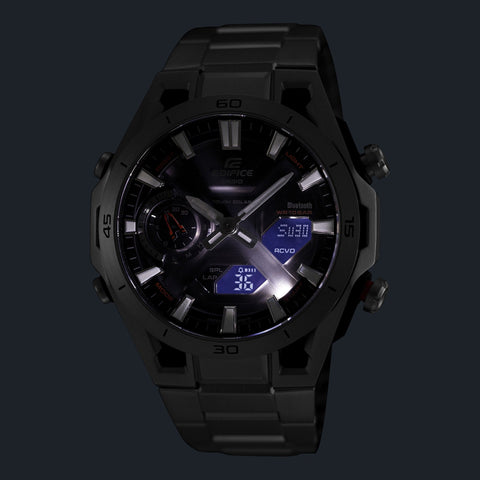 The Watch Boutique Casio Edifice Solar Racing‑Inspired Chronograph Watch -