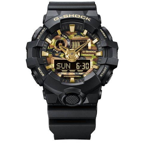 The Watch Boutique Casio G-SHOCK Bold Camo Series Analog-Digital Watch - GA-700CF-1ADR