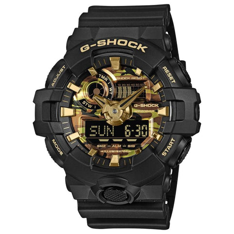 The Watch Boutique Casio G-SHOCK Bold Camo Series Analog-Digital Watch - GA-700CF-1ADR