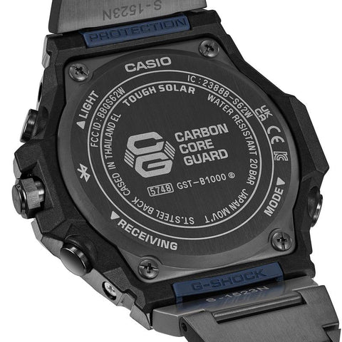The Watch Boutique Casio G-SHOCK G-STEEL Tough Solar Watch with Bluetooth - GST-B1000BD-2ADR