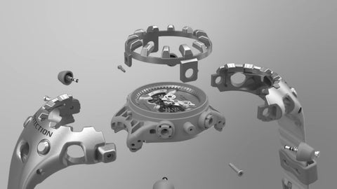 The Watch Boutique Casio G‑Shock Analog‑Digital Shock‑Resistant Watch - GA-V01A-8ADR