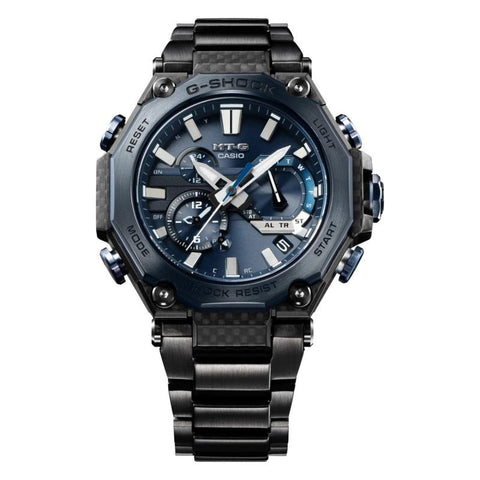 Casio G‑Shock Carbon Dual Core Guard Watch - MTG-B2000YBD-2ADR