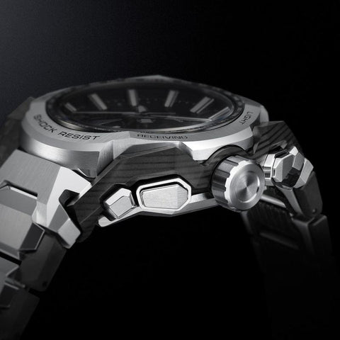 The Watch Boutique Casio G‑Shock Carbon‑Steel Solar Watch Multi‑Function - MTG-B4000D-1ADR