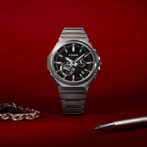 Casio G‑Shock G‑STEEL Shock‑Resistant Solar Metal Watch - GST-B1000D-1ADR