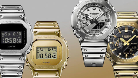 Casio G-Shock Gold Metallic G-Steel Digital Watch -