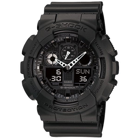 The Watch Boutique Casio G-Shock Mens 200m Standard - GA-100-1A1DR
