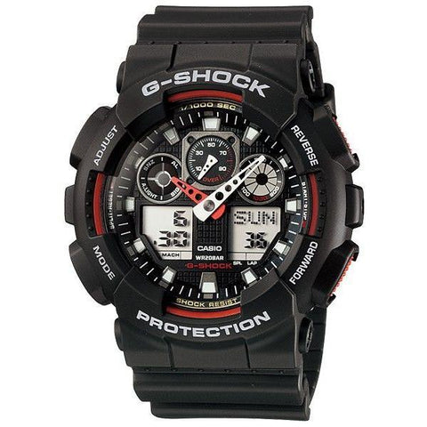 The Watch Boutique Casio G-Shock Mens 200m Standard - GA-100-1A4DR