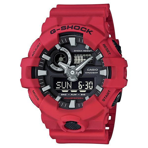 The Watch Boutique Casio G-Shock Mens 200m Standard - GA-700-4ADR