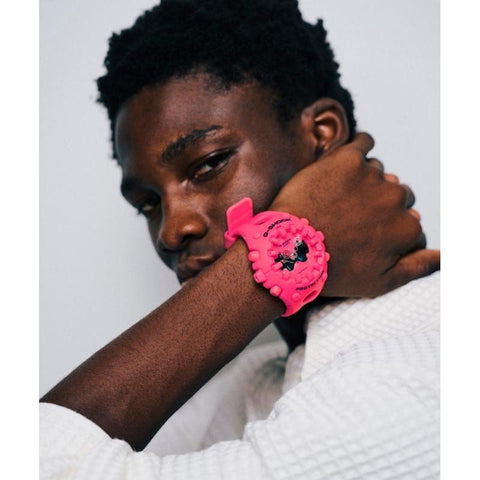 The Watch Boutique Casio G‑Shock Pink Analog‑Digital Watch - GA-V01-4ADR
