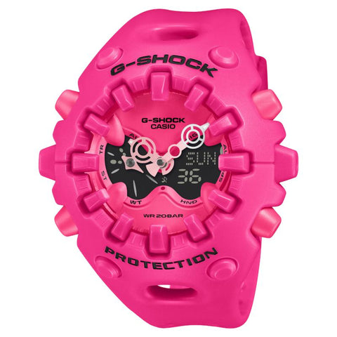 The Watch Boutique Casio G‑Shock Pink Analog‑Digital Watch - GA-V01-4ADR