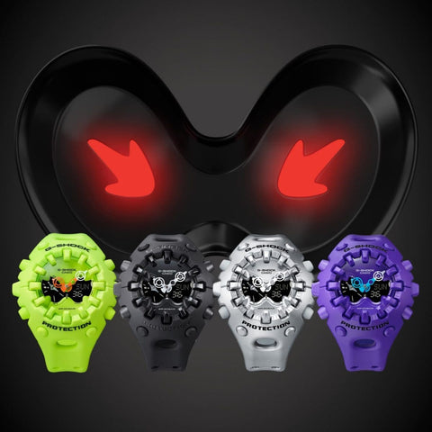 The Watch Boutique Casio G-Shock Shock-Resistant Analog-Digital Full-Screen LCD Watch - GA-V01-1ADR