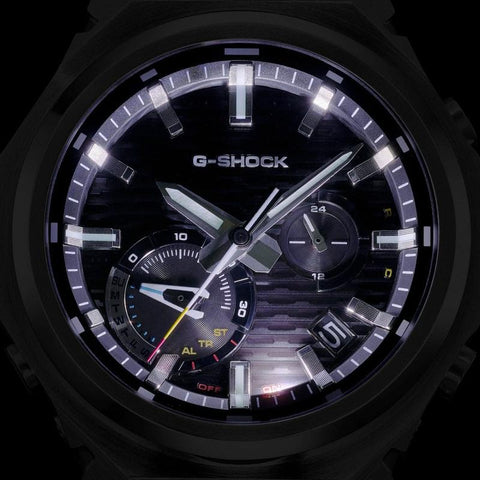 Casio G‑Shock Solar Metal‑Bezel Carbon‑Reinforced Resin Watch - GST-B1000D-2ADR