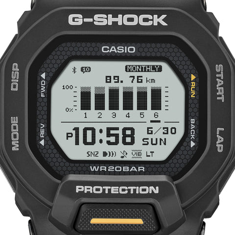 The Watch Boutique Casio G‑Shock Sports Fitness Watch - GBD-200-1A1DR