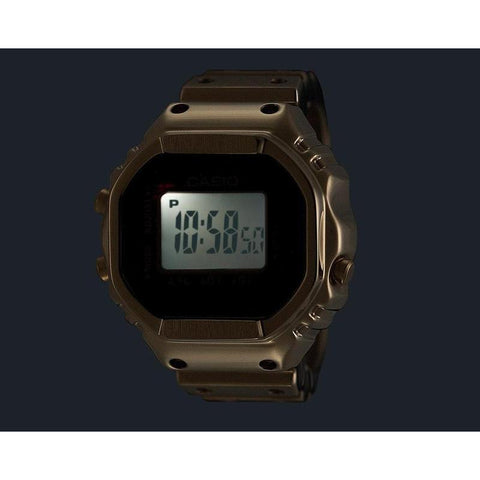 The Watch Boutique Casio Gold Digital Ring Watch - CRW-001G-9DR