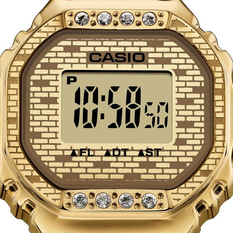 The Watch Boutique Casio J Balvin Collaboration Digital Ring Watch Gold - CRW-001JB-9DR
