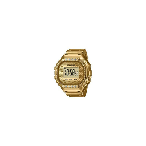 The Watch Boutique Casio J Balvin Collaboration Digital Ring Watch Gold - CRW-001JB-9DR