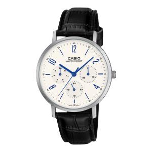 Casio Analog Leather Strap Watch - MTP-VT06L-7BDF
