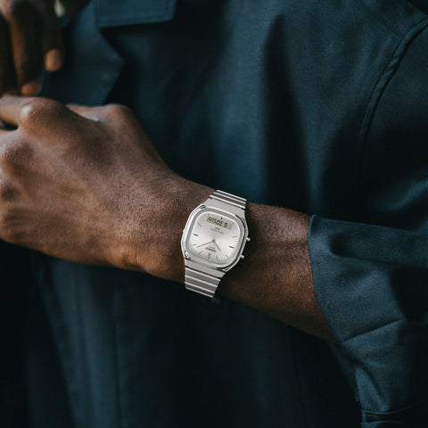 The Watch Boutique Casio Retro‑Modern Analog‑Digital Watch - AQ-240E-7ADF