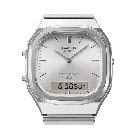 The Watch Boutique Casio Retro‑Modern Analog‑Digital Watch - AQ-240E-7ADF