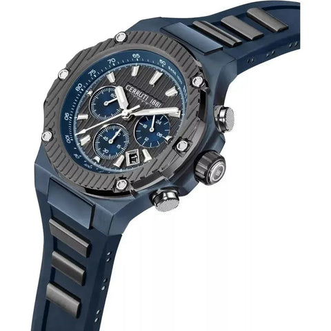 The Watch Boutique Cerruti 1881 Lucardo Quartz Watch Blue Dial CIWGO0050601
