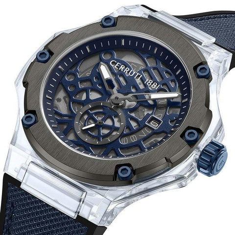 The Watch Boutique Cerruti 1881 Lucardo Skeleton Dial Watch - CIWGN0022902