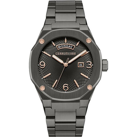 The Watch Boutique Cerruti 1881 Razzuolo Black Quartz Men's Watch