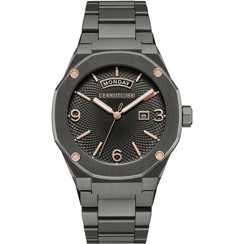 The Watch Boutique Cerruti 1881 Razzuolo Black Quartz Men's Watch