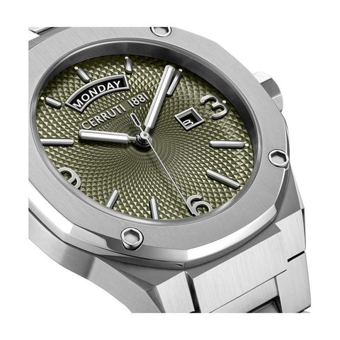 The Watch Boutique Cerruti 1881 Razzuolo Men's Stainless-Steel Watch