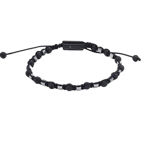 The Watch Boutique Chrysostomos Handmade Bracelet with Black Cord
