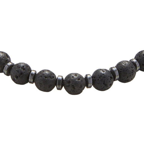 The Watch Boutique Chrysostomos Handmade Bracelet with Lava